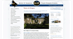 Desktop Screenshot of albignacmusic.com